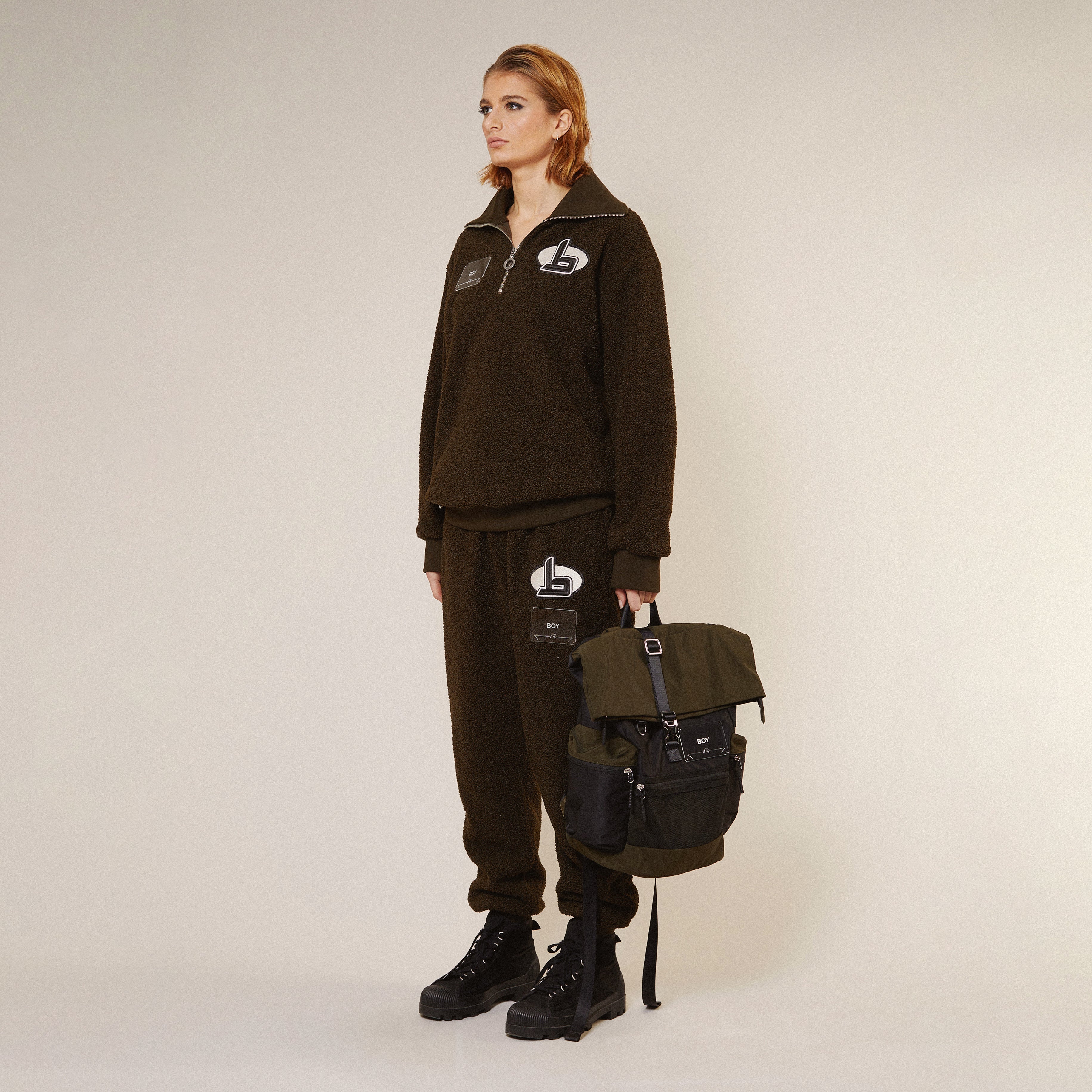 Future Boy Borg Zip Up Sweatshirt - Trendy Unisex Hoodie for Casual Wear, Street Style & Outdoor Activities