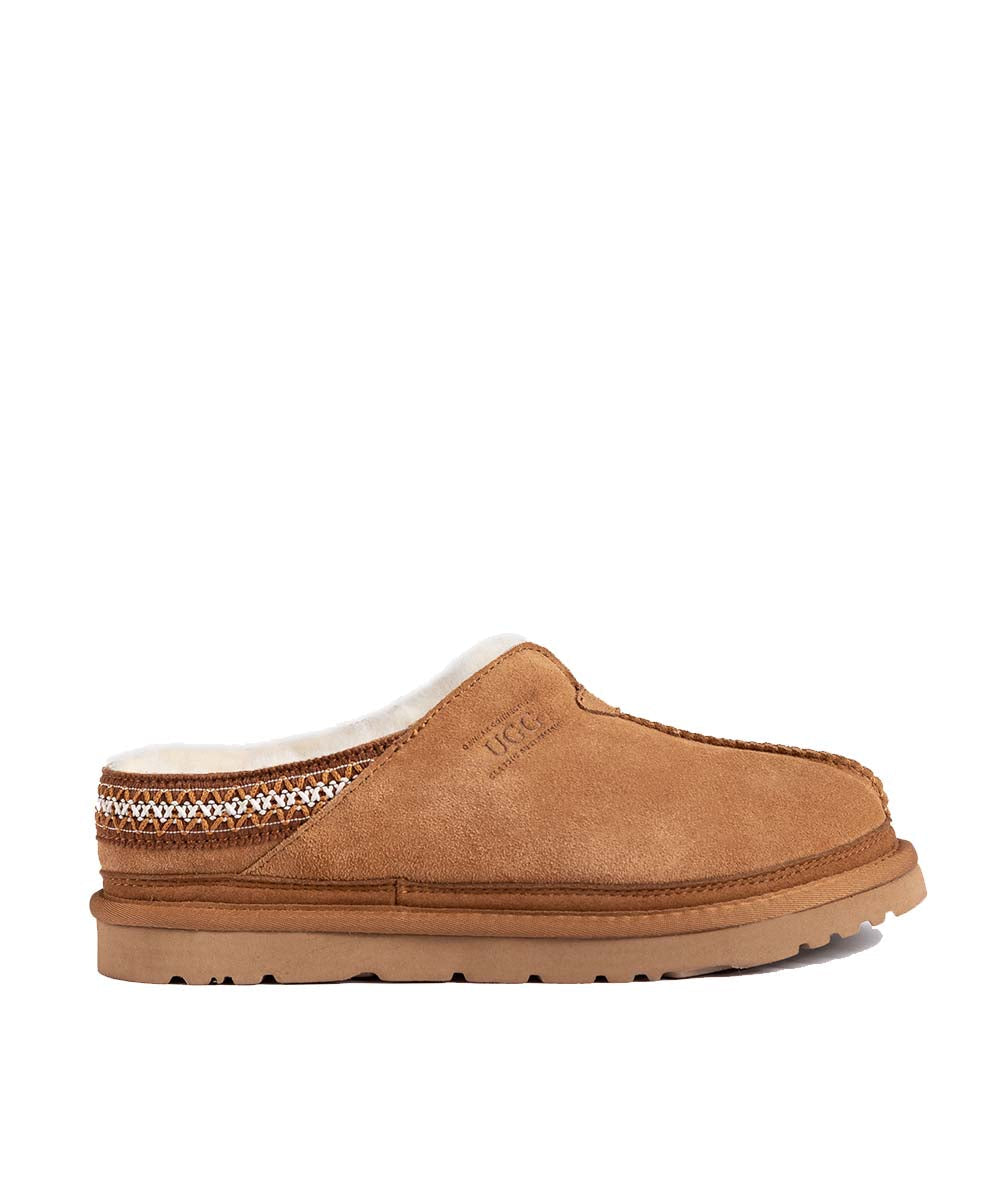 UGG Bovard Men's Slippers - Cozy Indoor/Outdoor House Shoes for Winter Comfort & Relaxation at Home