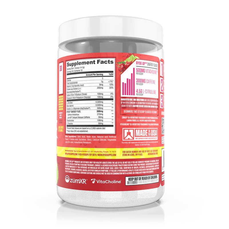 Ryse Loaded Pre-Workout Supplement - 24593770 | Boost Energy, Focus & Performance for Gym & Fitness Training