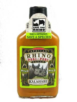 African Rhino Peri-Peri Mild Hot Sauce - 3 Pack | Flavorful & Spicy Chili Sauce for Grilling, Marinades & Cooking | Perfect for BBQ, Wings & African Cuisine