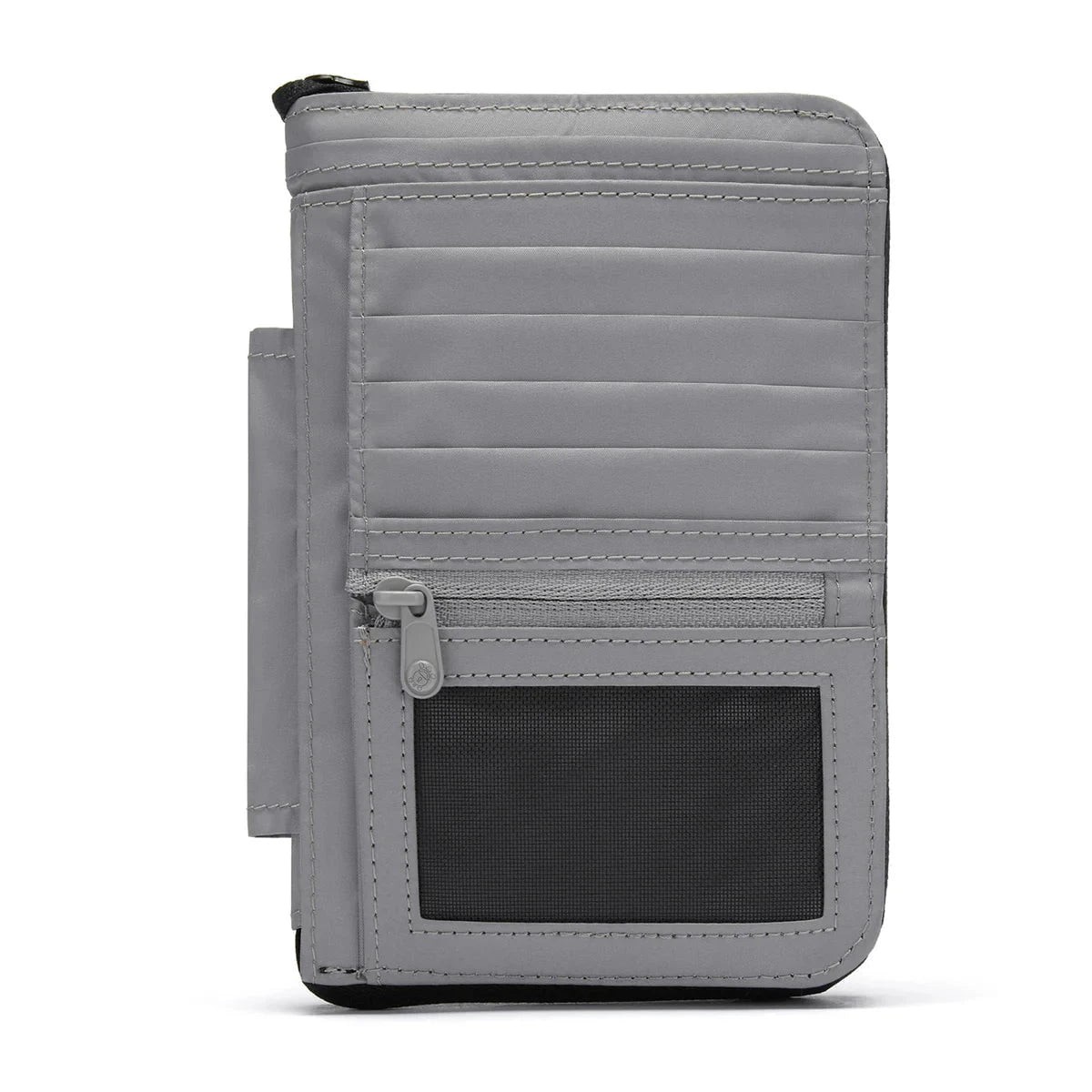 Pacsafe RFIDsafe™ RFID Blocking Compact Travel Organizer - Secure Wallet & Passport Holder for Travel, Commuting & Daily Use