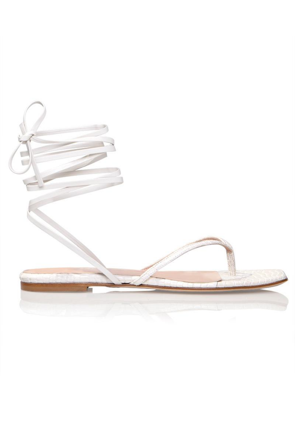 Tyla Women's Comfortable Dove Color Sandals - Perfect for Beach, Vacation, and Summer Outfits
