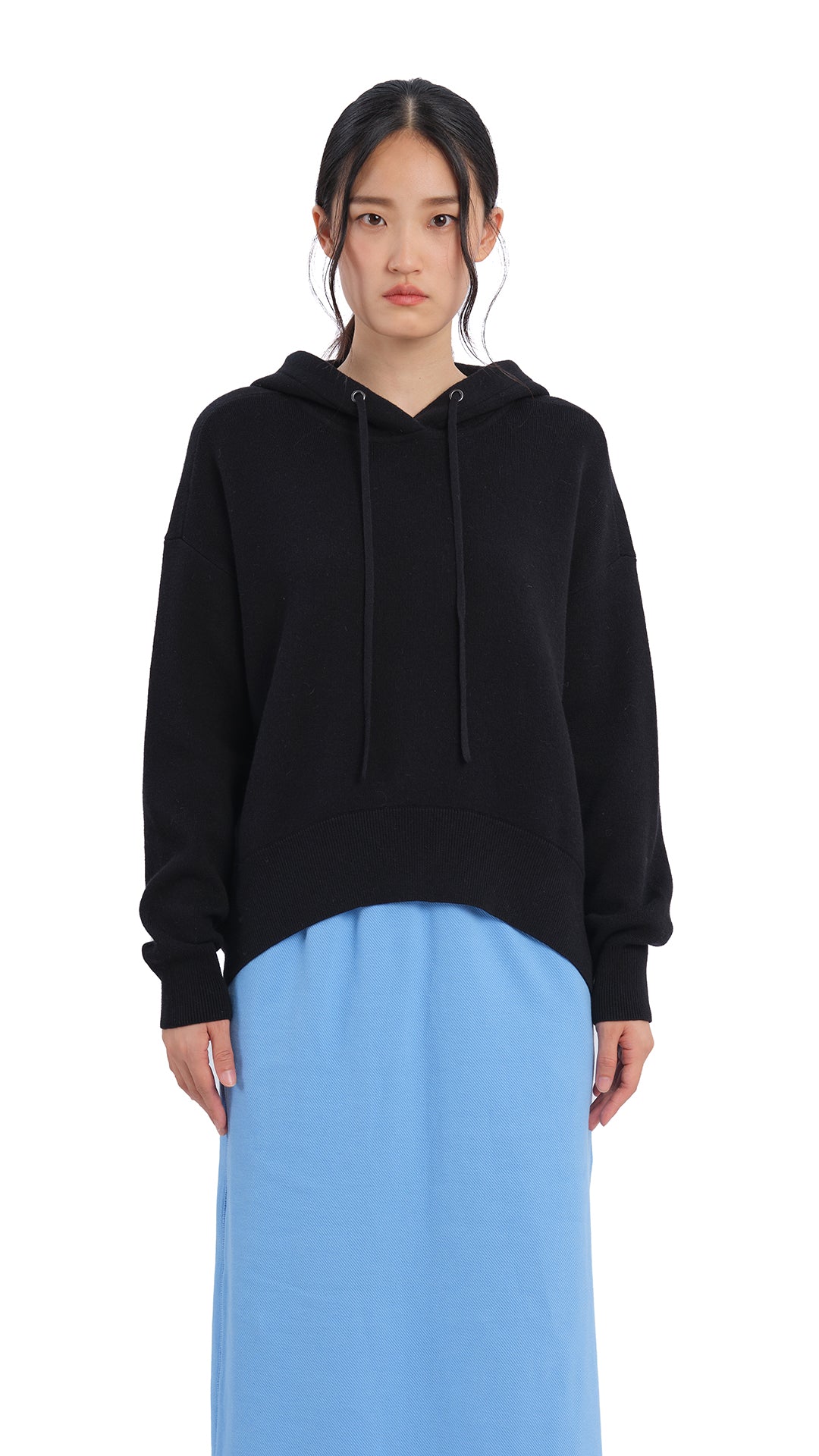 Cozy Knitted Hoodie for Women & Men - Soft Winter Pullover Sweatshirt - Perfect for Casual Outfits, Lounging & Cold Weather