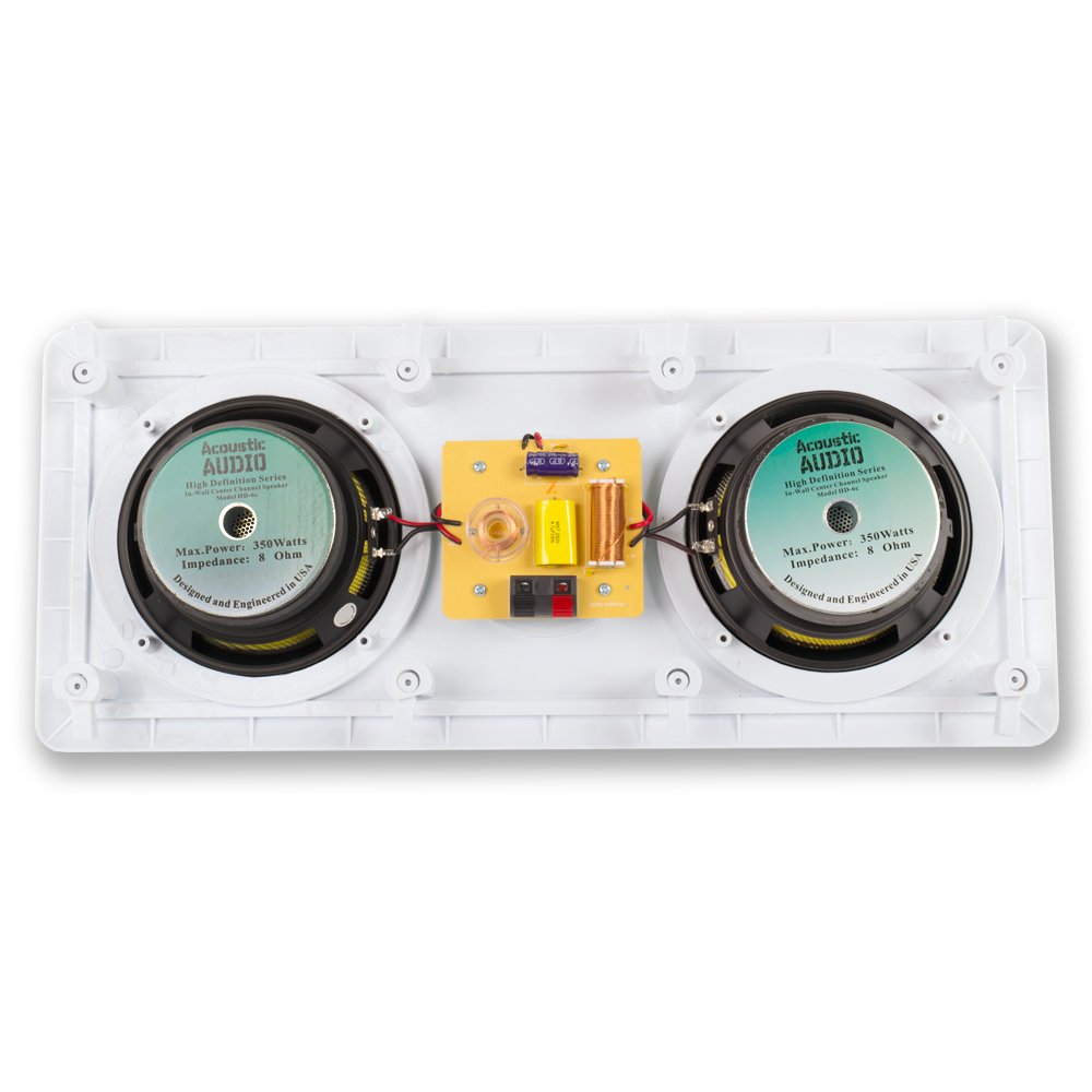 Acoustic Audio HD6c In-Wall Dual 6.5