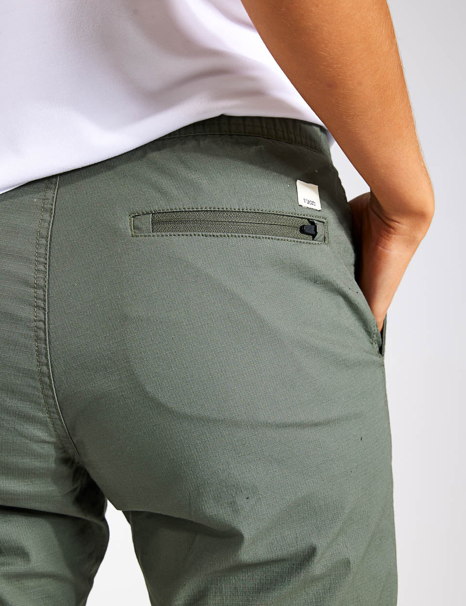 Men's Durable Ripstop Tactical Pants - Army Green - Lightweight & Breathable for Outdoor Adventures, Hiking & Military Use