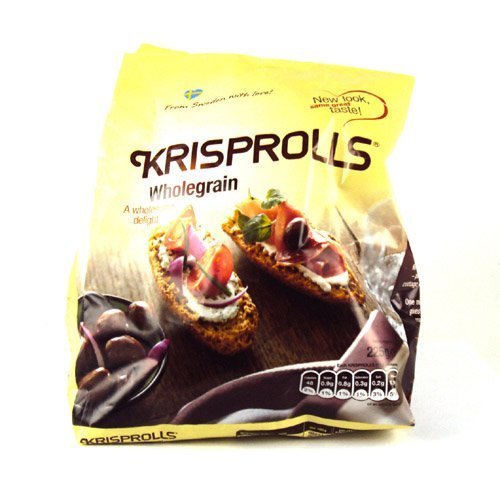 Wholegrain Krisprolls 225g - Healthy Snack for Office & Travel