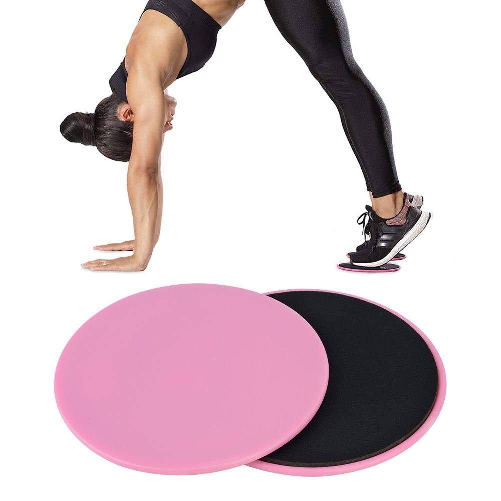Yosoo 2 Pack Core Sliders for Home Workouts - Abdominal Exercise Gliding Discs for Core Strength Training | Perfect for Yoga, Pilates & Home Fitness Routines