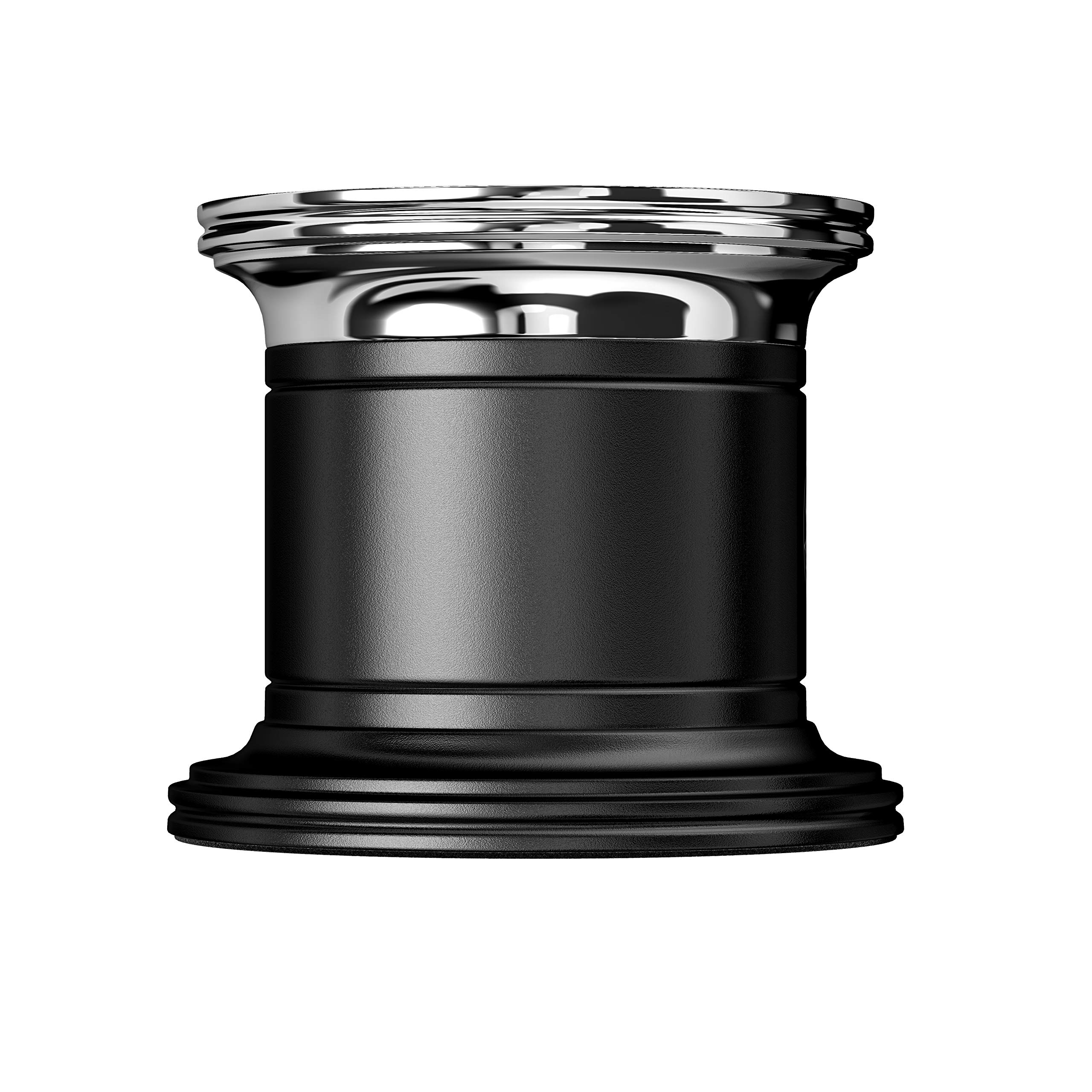 Magnetic Pot Clips - Strong Hold for Pots & Pans - Black/Chrome - Ideal for Kitchen Organization & Space Saving