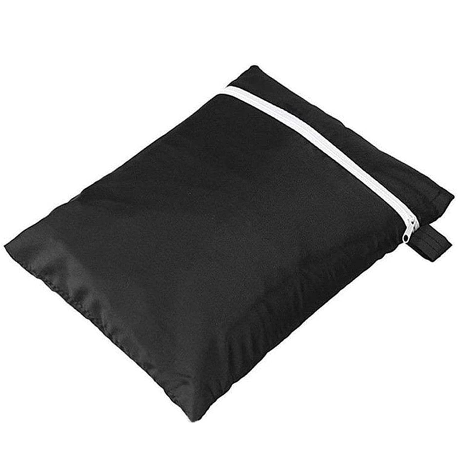 **Durable Plastic Outdoor Chair Swing Cover - Waterproof & UV Resistant Hanging Furniture Protector for Patio, Garden, and Yard (Black, One Size) - Perfect for All-Weather Protection**