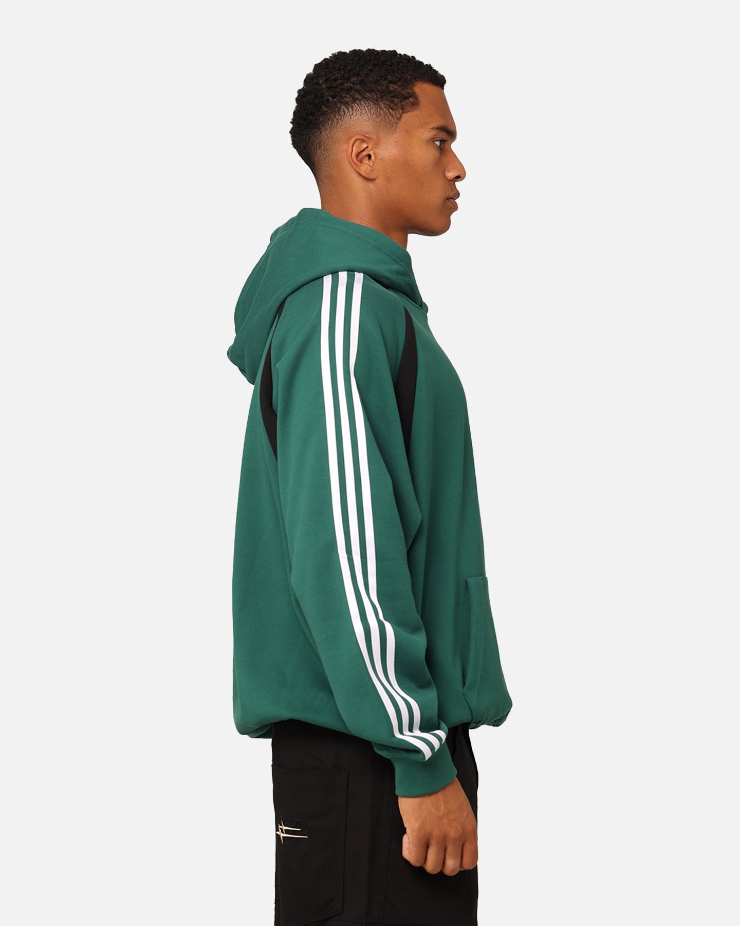 Adidas Oversized Hoodie for Men & Women - Collegiate Green | Comfortable Streetwear Pullover for Casual Wear, Gym & Lounge