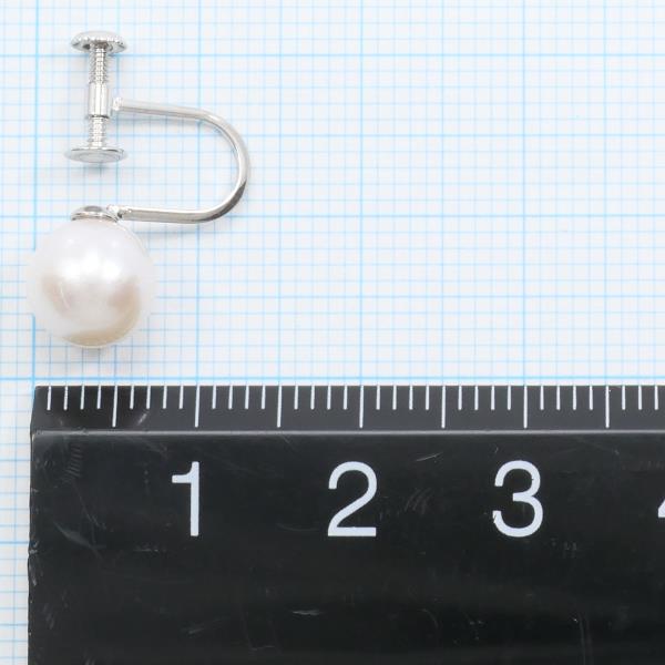 14K White Gold Pearl Earrings for Women – Classic Elegant Stud Earrings for Wedding, Party & Everyday Wear