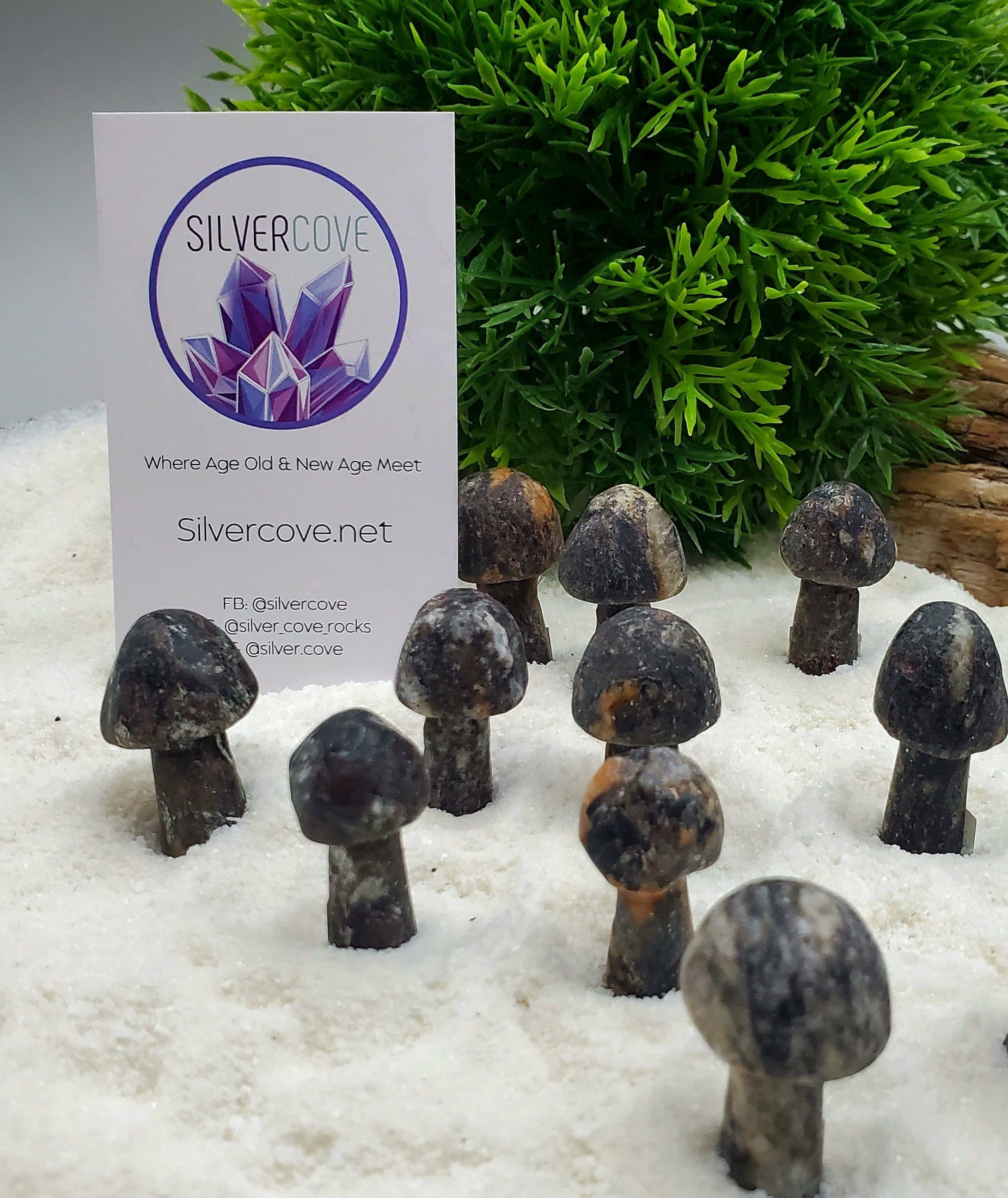 Authentic Canadian Staurolite & Garnet Handcrafted Carving - Unique Mineral Art Piece for Home Decor, Meditation Space & Crystal Collection