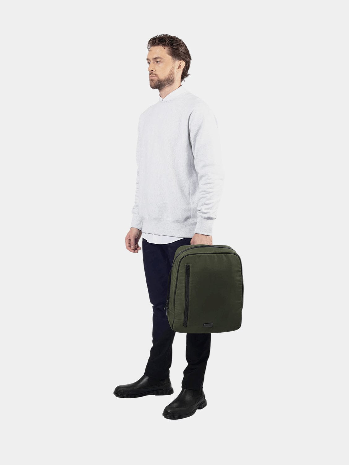 Vegan Canvas Backpack for Women & Men - Eco-Friendly Twill Fabric, Multiple Colors - Perfect for School, Travel & Daily Use