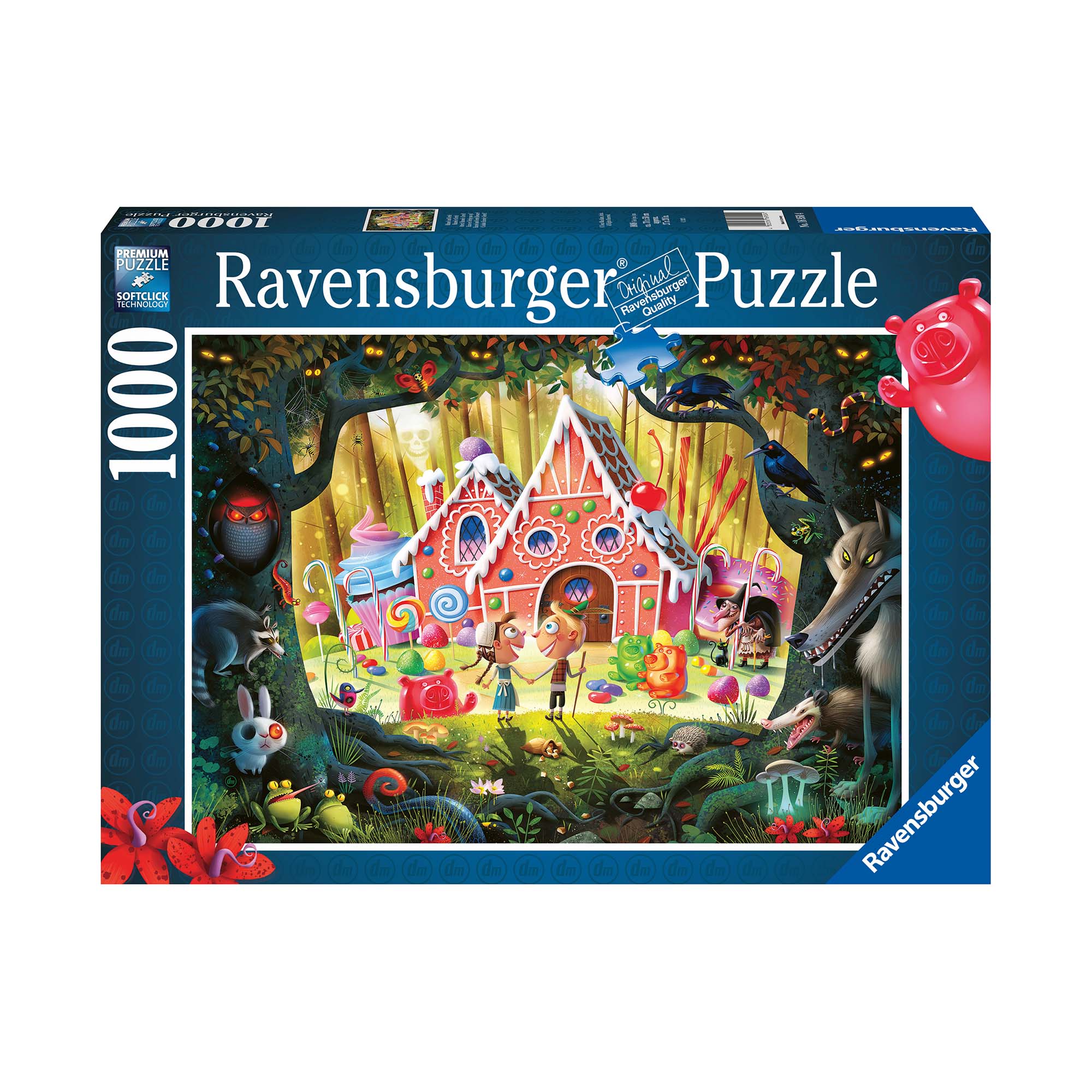 1,000 Piece Hansel & Gretel Puzzle - Challenging Fairy Tale Jigsaw for Adults & Teens - Perfect for Family Game Night, Relaxation & Home Decor