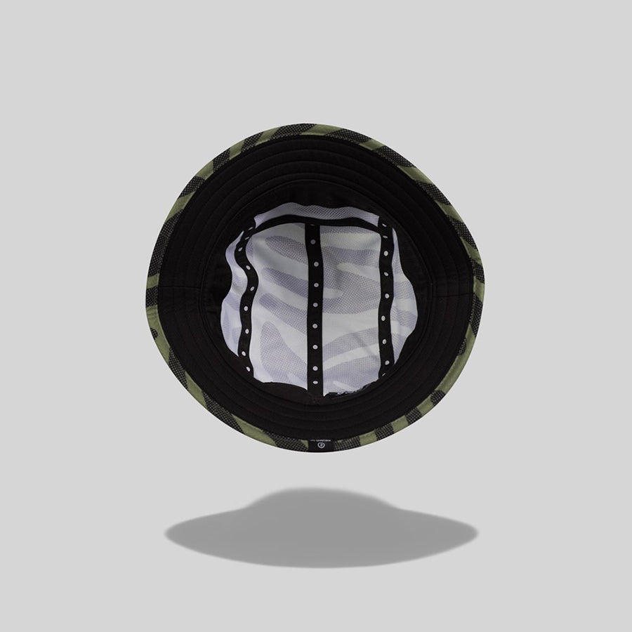 BKTHat Badge Allover Zebra Scout Hat - Adjustable S/M Size for Men & Women - Perfect for Outdoor Adventures, Camping, and Scouting Activities