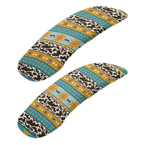 Aztec Stripe Cow-multicolor