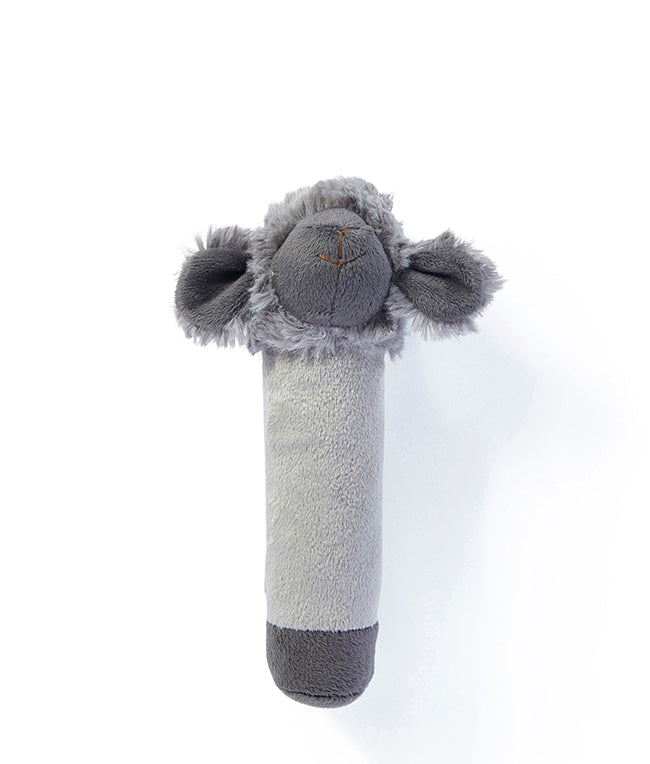 Sammy Sheep Rattle - Soft Baby Teether Toy with Gentle Sound for Newborns & Infants - Perfect for Soothing, Sensory Play & Early Development