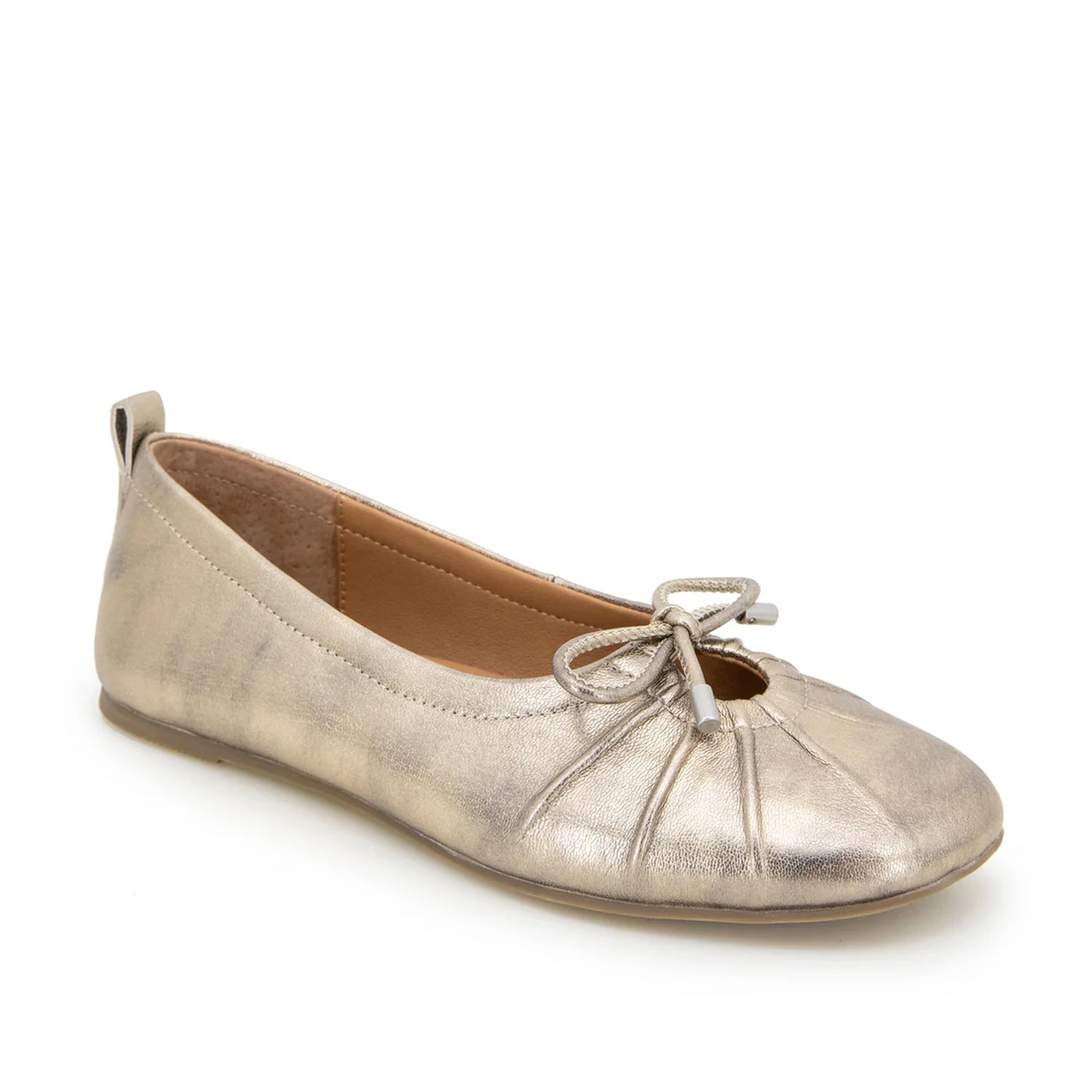 Gentle Souls Women's Marilyn Comfortable Slip-On Loafers in Gravel - Perfect for Casual Wear, Office & Travel