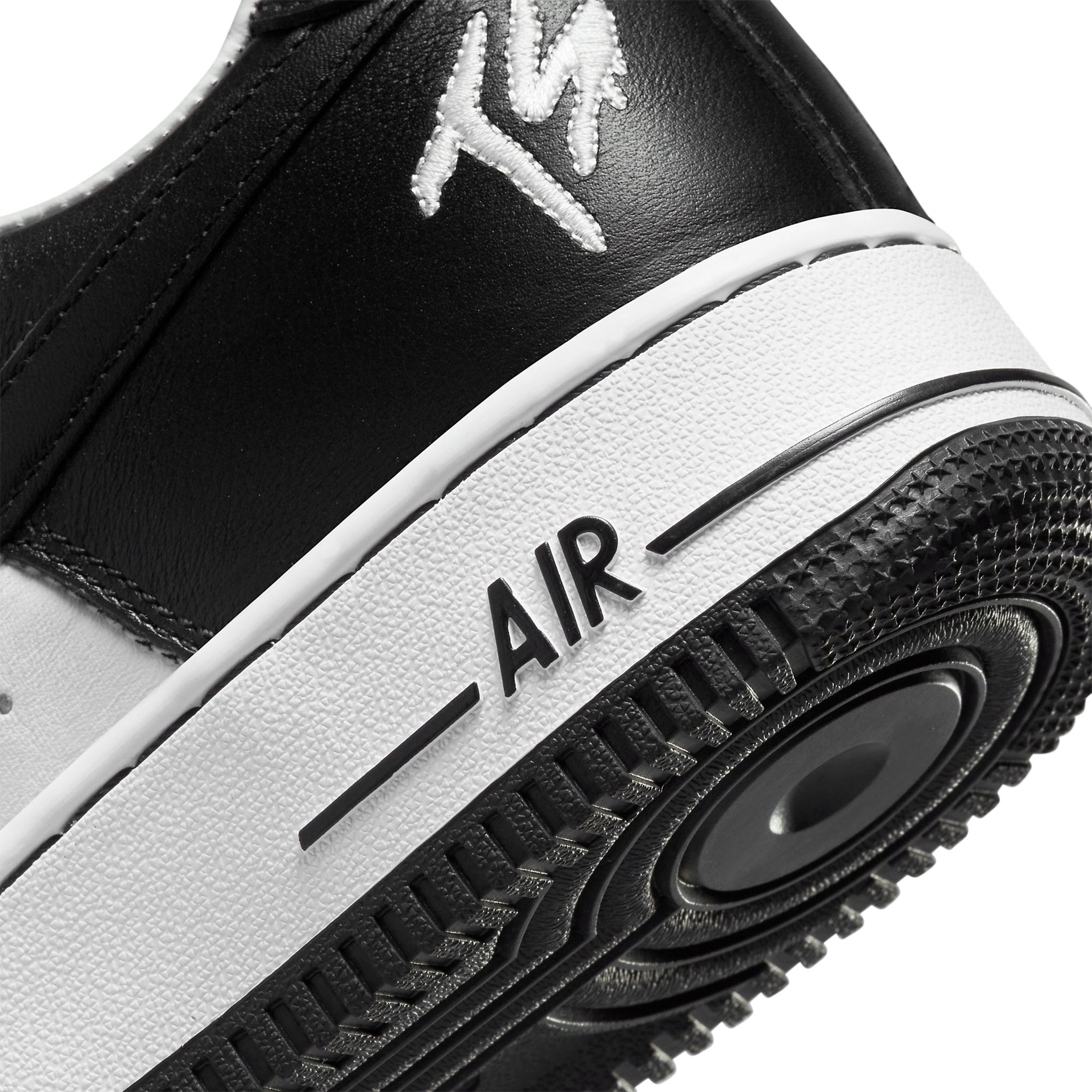 Terror Squad x Nike Air Force 1 Low Sneakers - White & Black Men's Basketball Shoes for Streetwear & Urban Fashion