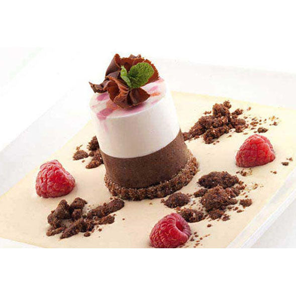 Premium SILIKOMART SF098 Silicone Cylinder Molds for Baking, Cake Decorating & Chocolate Making - Food-Grade Non-Stick Baking Molds for Professional & Home Use