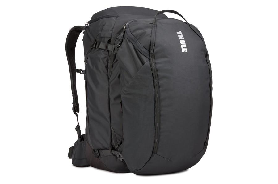 Thule Landmark 60L Travel Backpack - Obsidian Black | Durable Hiking & Camping Backpack for Outdoor Adventures | Perfect for Travel, Trekking & Daily Commute