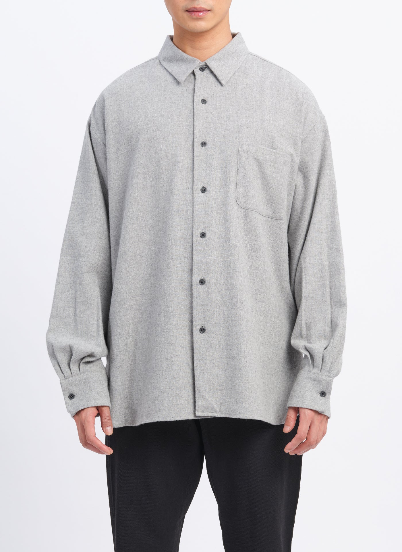 21S Brushed Chambray Classic Shirt for Men - Soft Casual Button Down Shirt for Office, Date Night & Everyday Wear