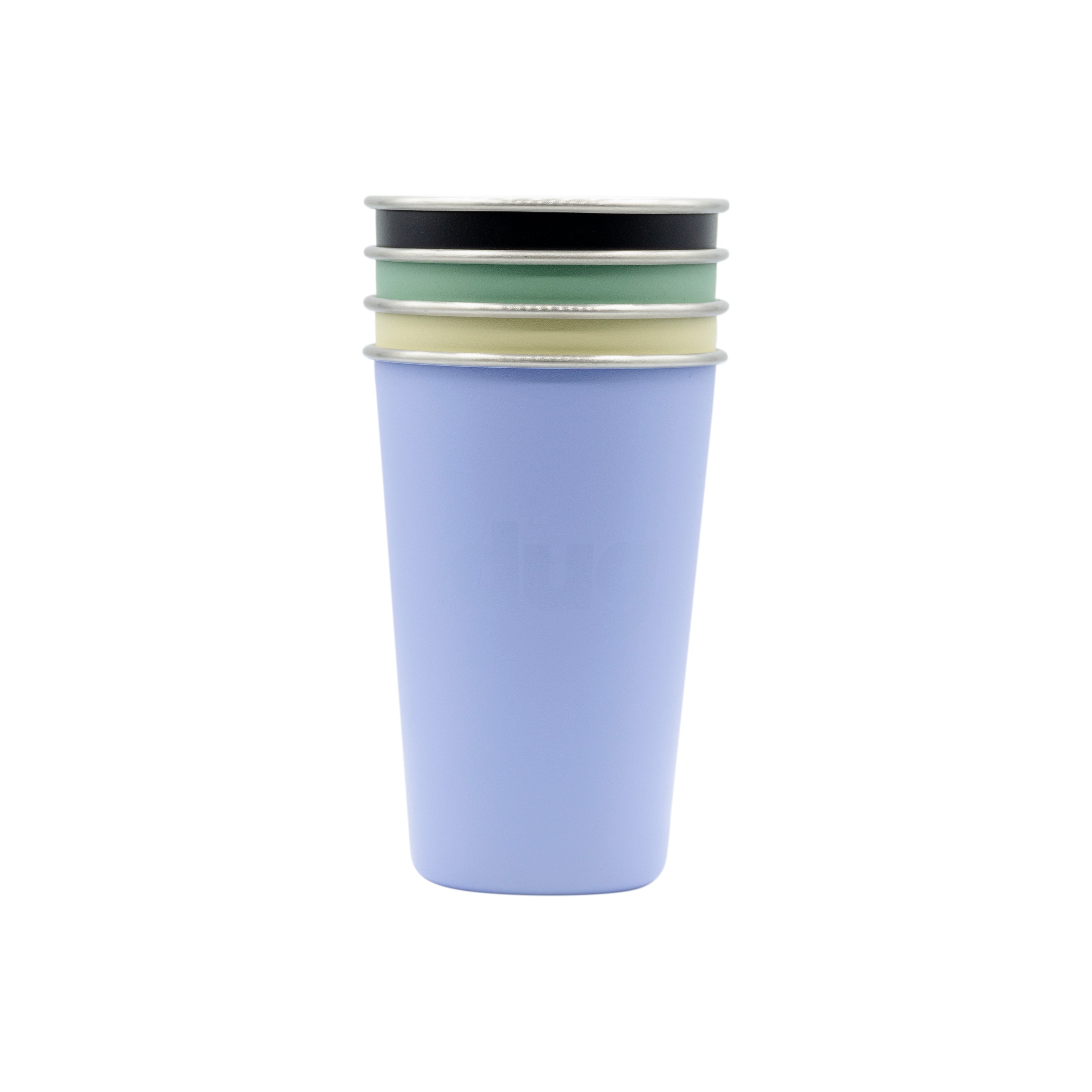 Eco-Friendly Reusable Coffee Cups 4-Pack - BPA-Free, Durable & Insulated for Hot & Cold Drinks - Perfect for Home, Office, Travel & Outdoor Activities