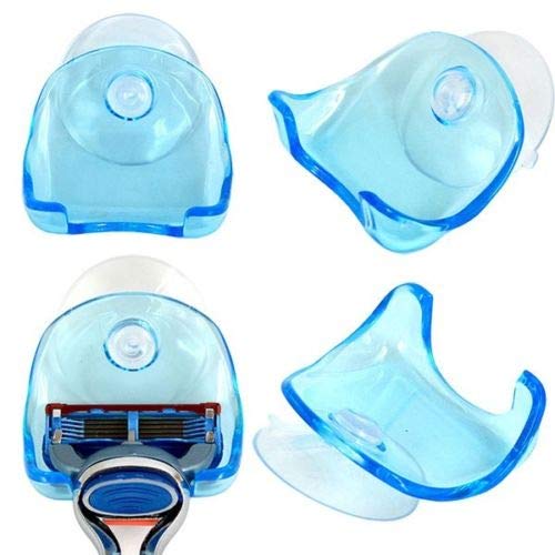 Strong Suction Razor & Toothbrush Holder - Bathroom Organizer for Shaving