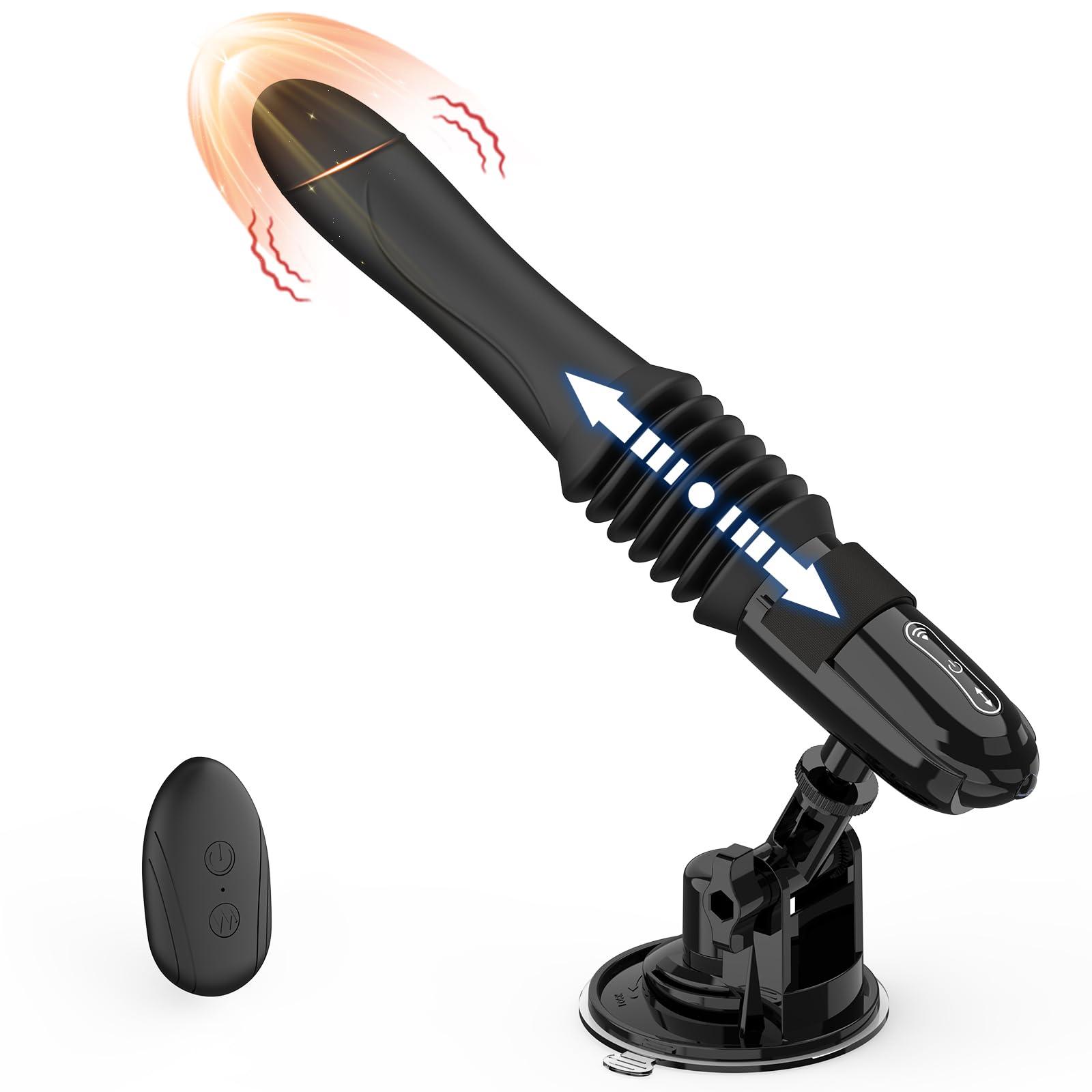 Premium Sex Machine for Women & Men - 10 Vibration & Thrusting Modes, Remote Control Realistic Dildo with Strong Suction Cup for G-Spot, Clitoral & Anal Stimulation | Perfect for Couples Play, Solo Pleasure & BDSM Exploration