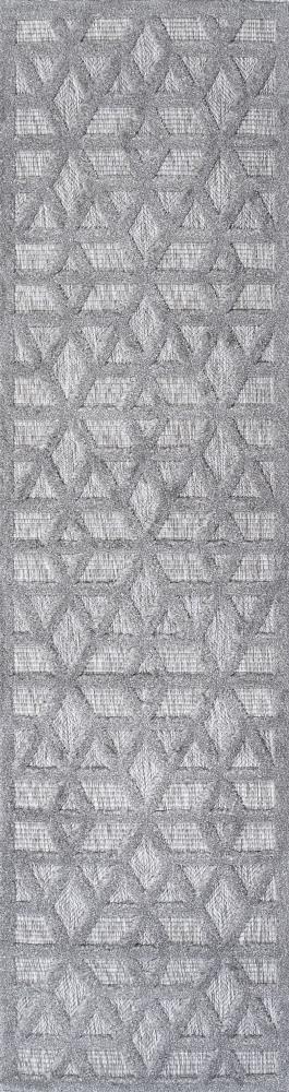 Talaia Neutral Geometric Indoor Outdoor Area Rug - Soft Modern Boho Design for Living Room, Bedroom, Patio & Deck Decor