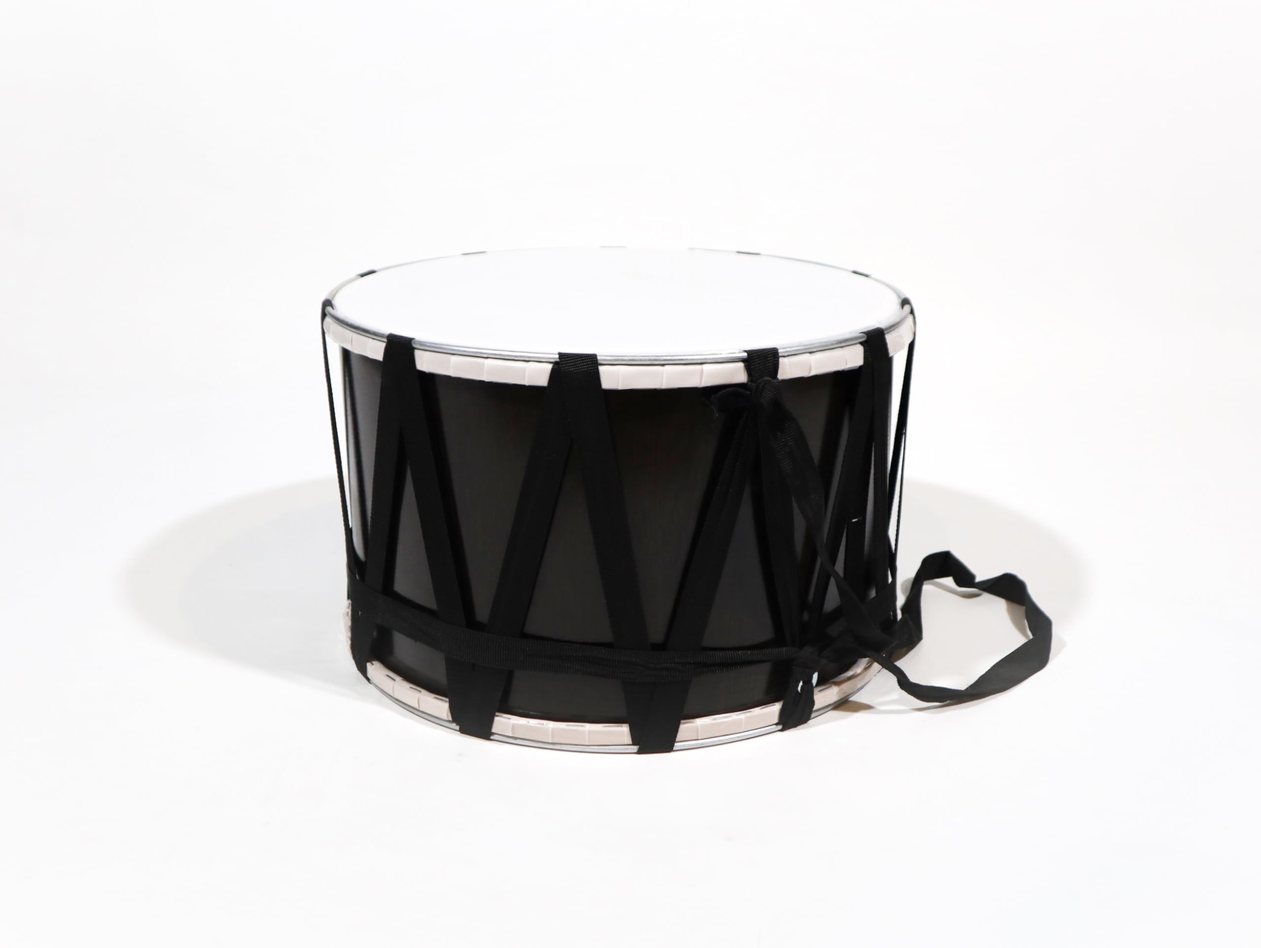 15.7 Inch/40cm Turkish Role Drum Davul - Handmade Traditional Tapan Rope Drum for Percussion & Music Performance | Perfect for Cultural Events, Music Classes & Home Decor