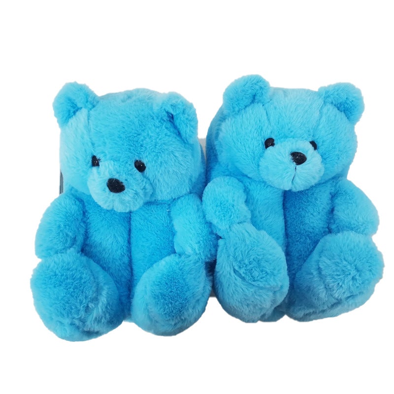 Cozy Women's Teddy Bear Slippers - Soft Plush House Shoes for Indoor Comfort & Warmth - Perfect Gift for Her, Christmas, Valentine's Day & Relaxing at Home