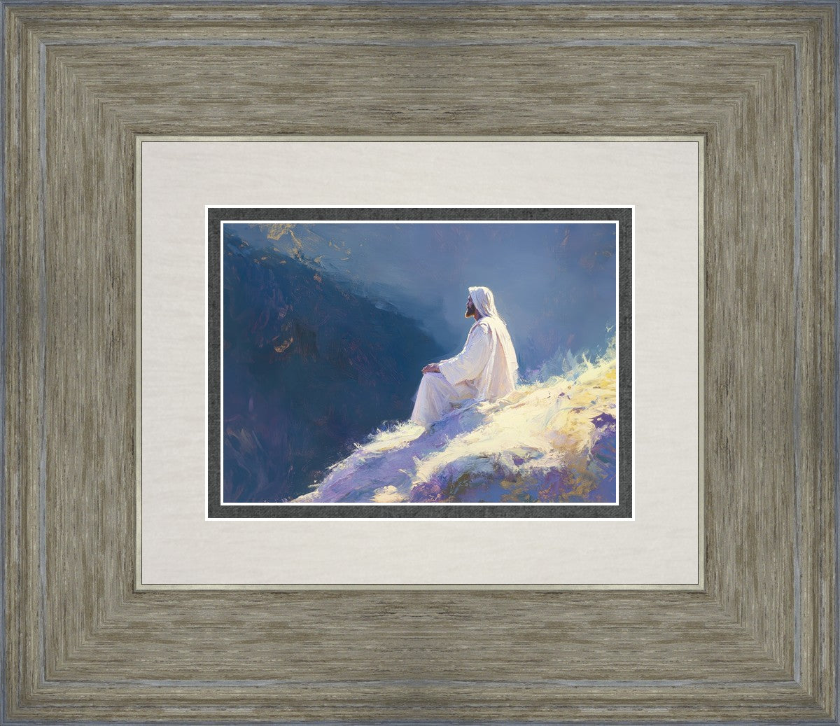 Contemplation By Justin Anna Culebro - Abstract Wall Art Painting for Home & Office Decor | Perfect for Living Room, Bedroom or Meditation Space