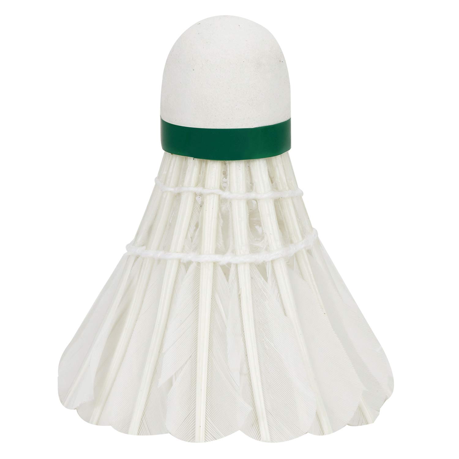 Premium NRG Feather Plastic Badminton Shuttlecocks - Pack of 6 (White) | High Durability & Consistent Flight for Training & Competitive Play | Perfect for Indoor/Outdoor Badminton Games