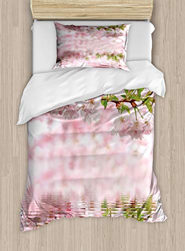 Pale Pink Fern Green