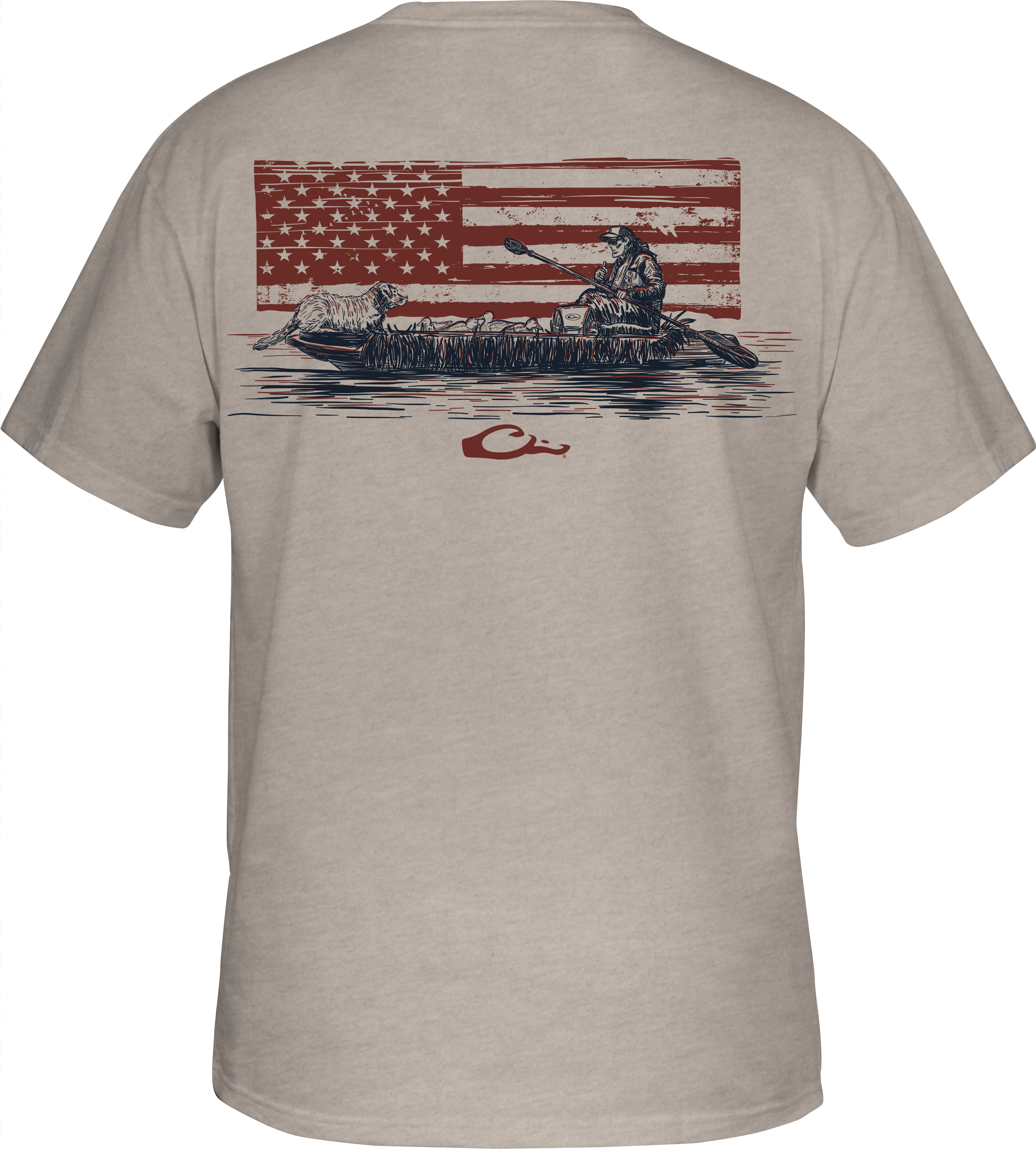 Kayak Flag T-Shirt for Men & Women - Comfortable & Durable Fishing & Boating Apparel - Perfect for Kayaking, Canoeing, and Outdoor Water Sports