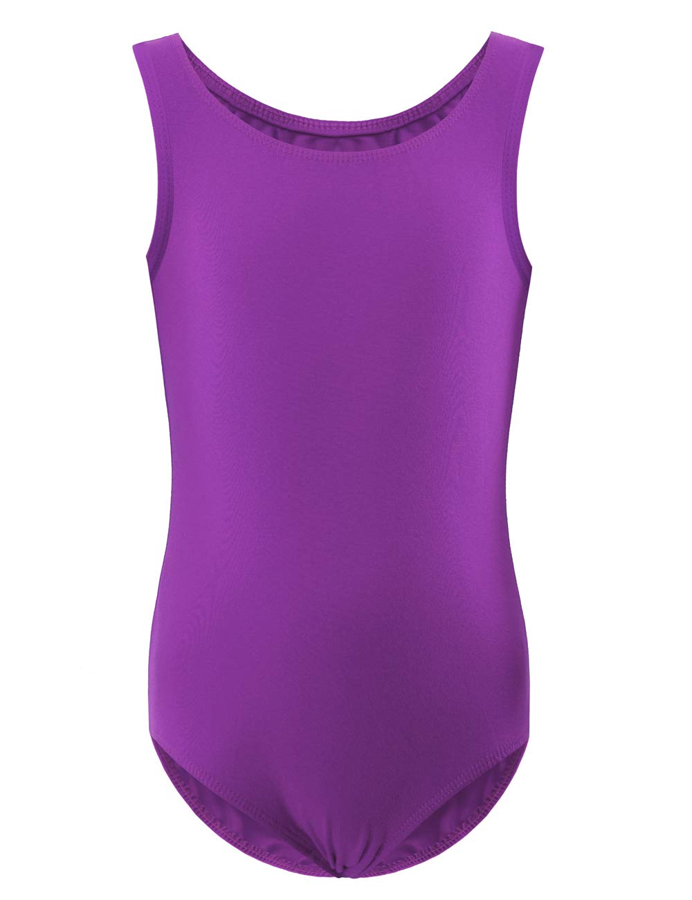 WEGETIT Girls Gymnastics Leotards - Sleeveless Ballet Dance Leotard for Kids - Perfect for Ballet Class, Gymnastics Practice & Dance Performances
