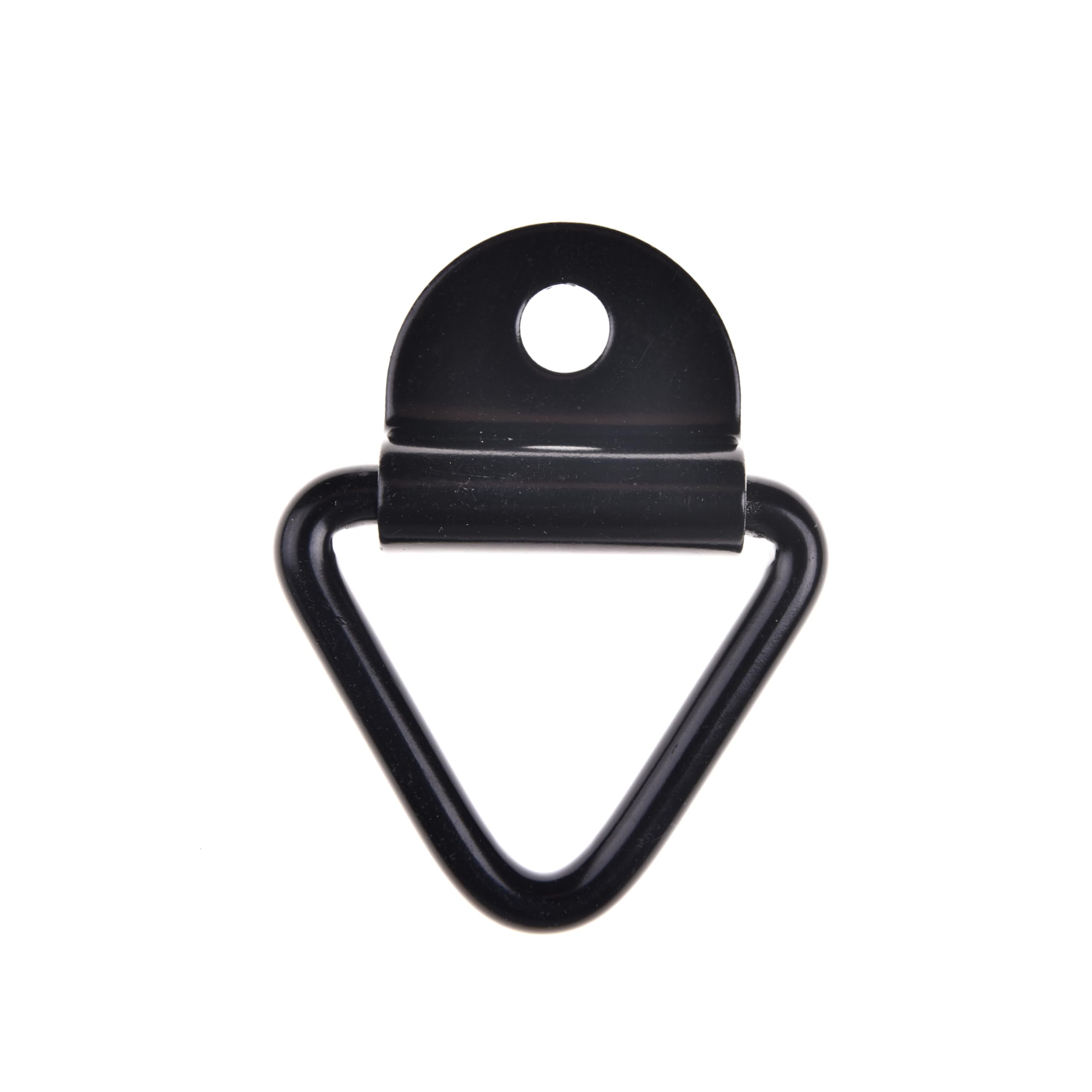 10-Pack Heavy Duty Black V-Ring Tie Down Anchors - Anti-Corrosion Steel Cargo Hooks for Trailers, Pickup Trucks, Warehouses & Boats | Secure Loads for Transport, Storage & Marine Use