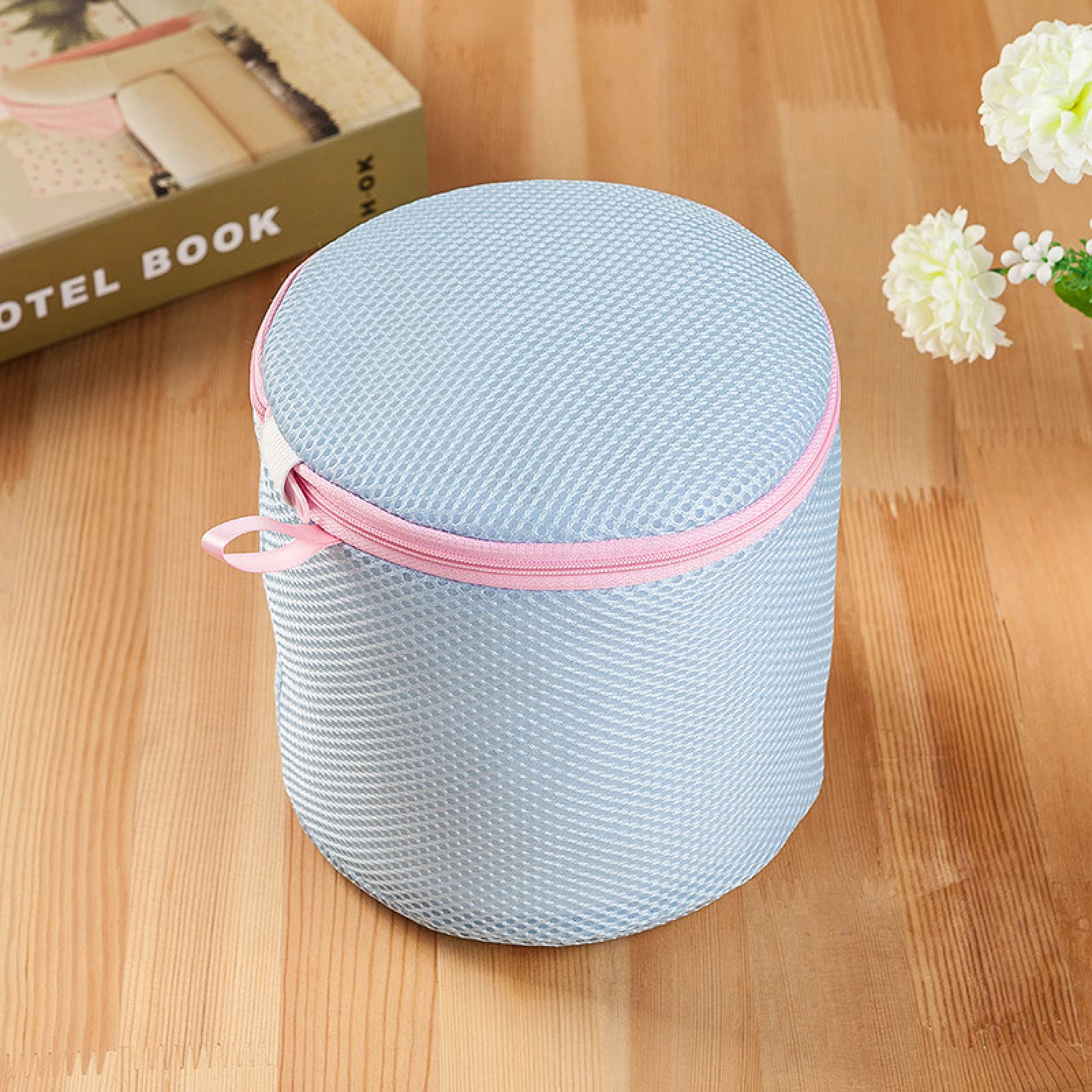 MRBJC Delicate Mesh Laundry Bags for Bras & Underwear - 3 Pack (6.3''x6.3'') - Protective Washing Bags for Lingerie, Socks, Swimwear - Perfect for Travel & Machine Wash