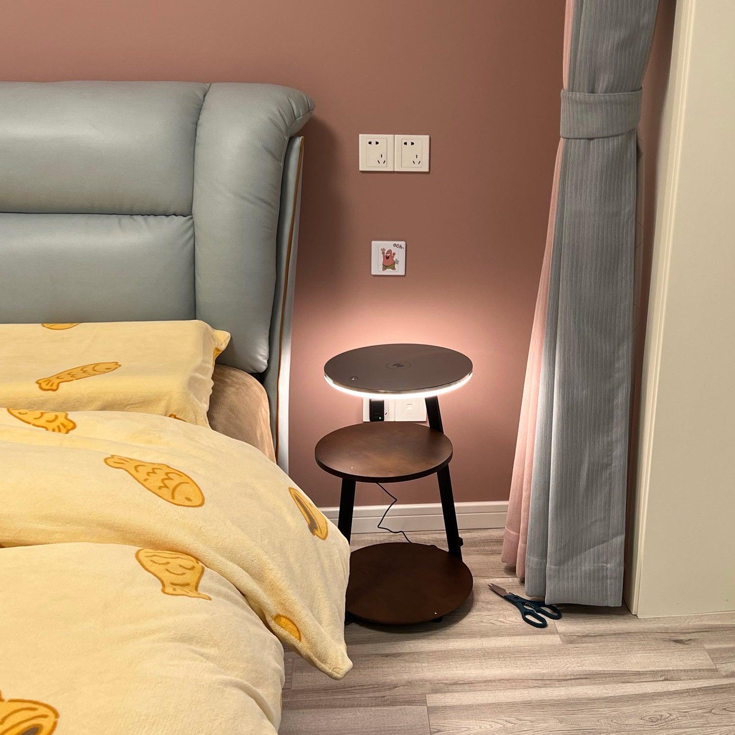 Antony Side Floor Lamp - Modern LED Standing Lamp with Adjustable Brightness for Living Room, Bedroom & Office - Warm White Light for Reading, Relaxing & Decor