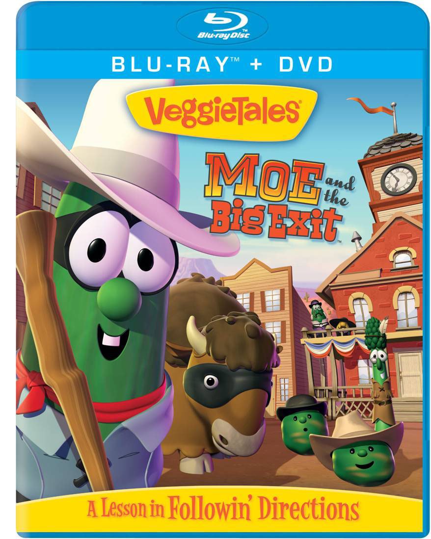 Veggie Tales: Moe & Big Exit - Christian Kids DVD - Fun Bible Stories for Children - Perfect for Sunday School & Family Movie Nights