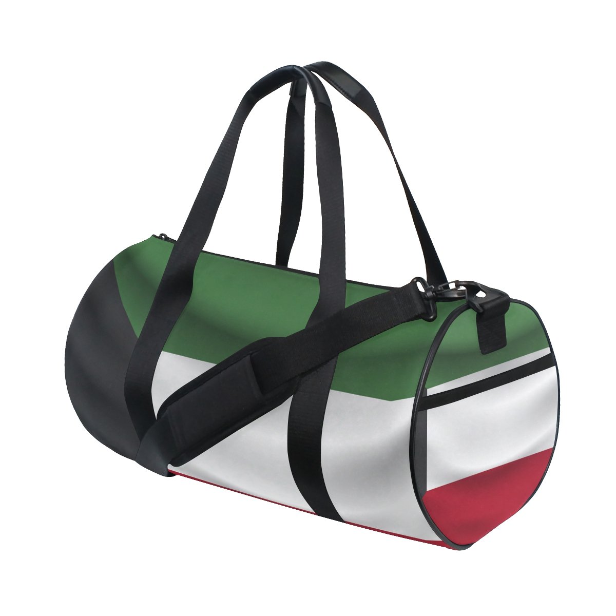 Kuwait Flag Travel Duffel Bag - Durable Gym Shoulder Bag for Men & Women - Perfect for Sports, Fitness, Workout & Travel Accessories - Ideal for Gym, Camping, Hiking & Outdoor Activities