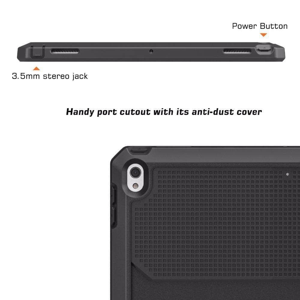 Durable iPad Air 3 Case - Shockproof Hybrid Full Body Protective Cover for Work, Travel & Outdoor Activities