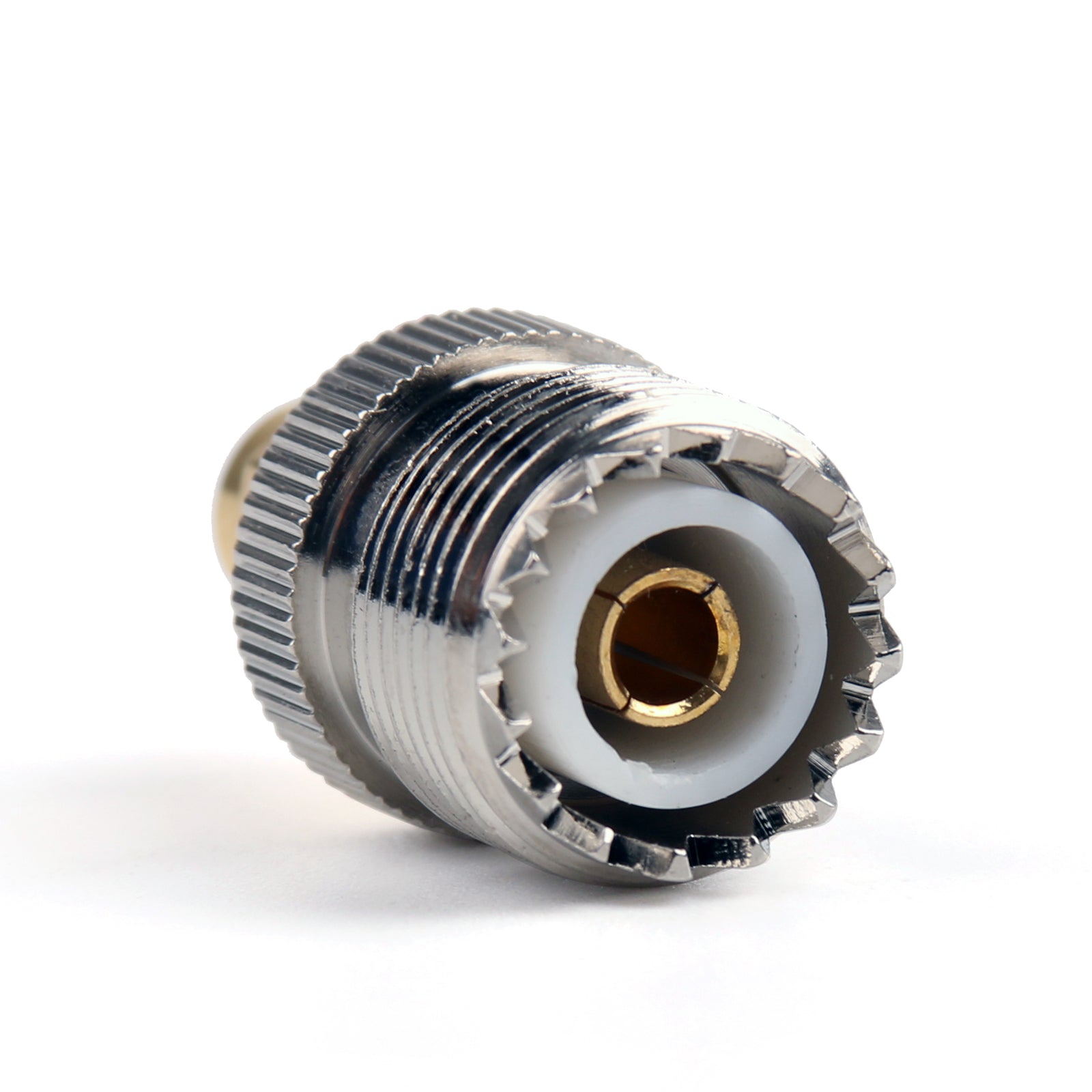 10Pcs SO239 UHF Female to SMA Male RF Connector Adapter - Straight F/M Plug for Ham Radio, Antenna, CCTV, and Communication Equipment