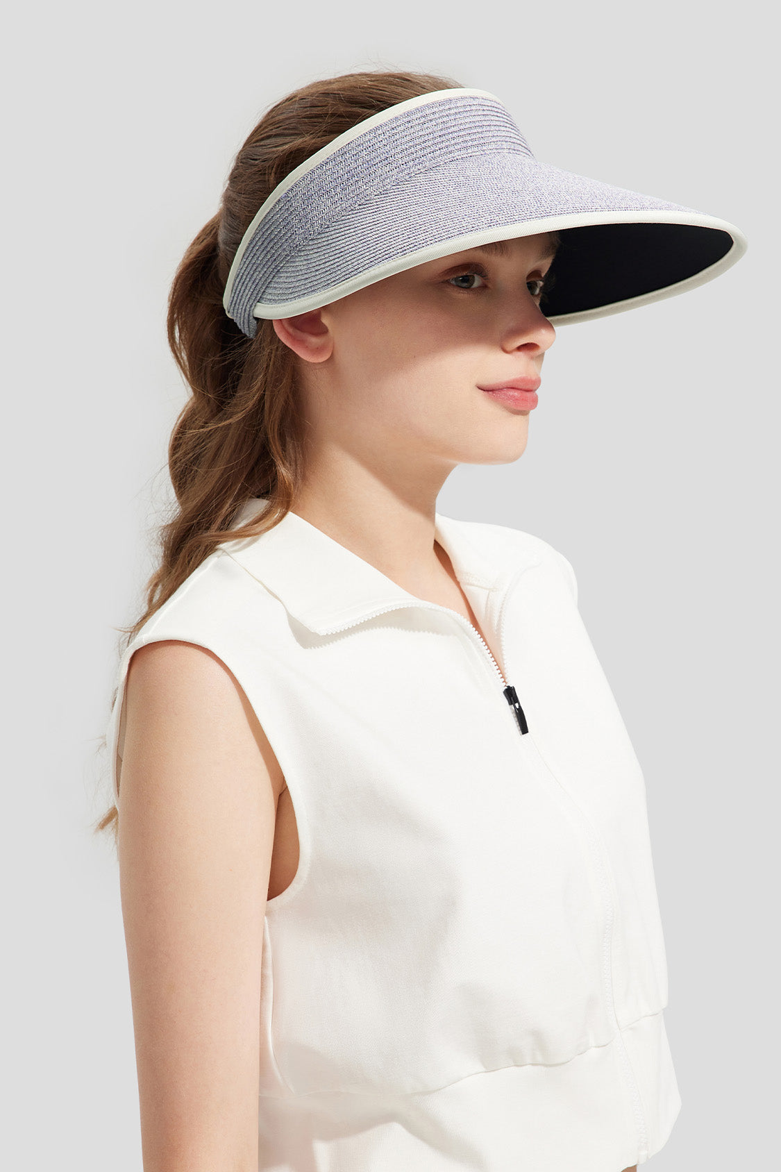Raffia Women's Straw Sun Hat UPF50+ Wide Brim Beach Hat for Summer Outdoor Activities - Perfect for Beach, Pool, Gardening, and Travel