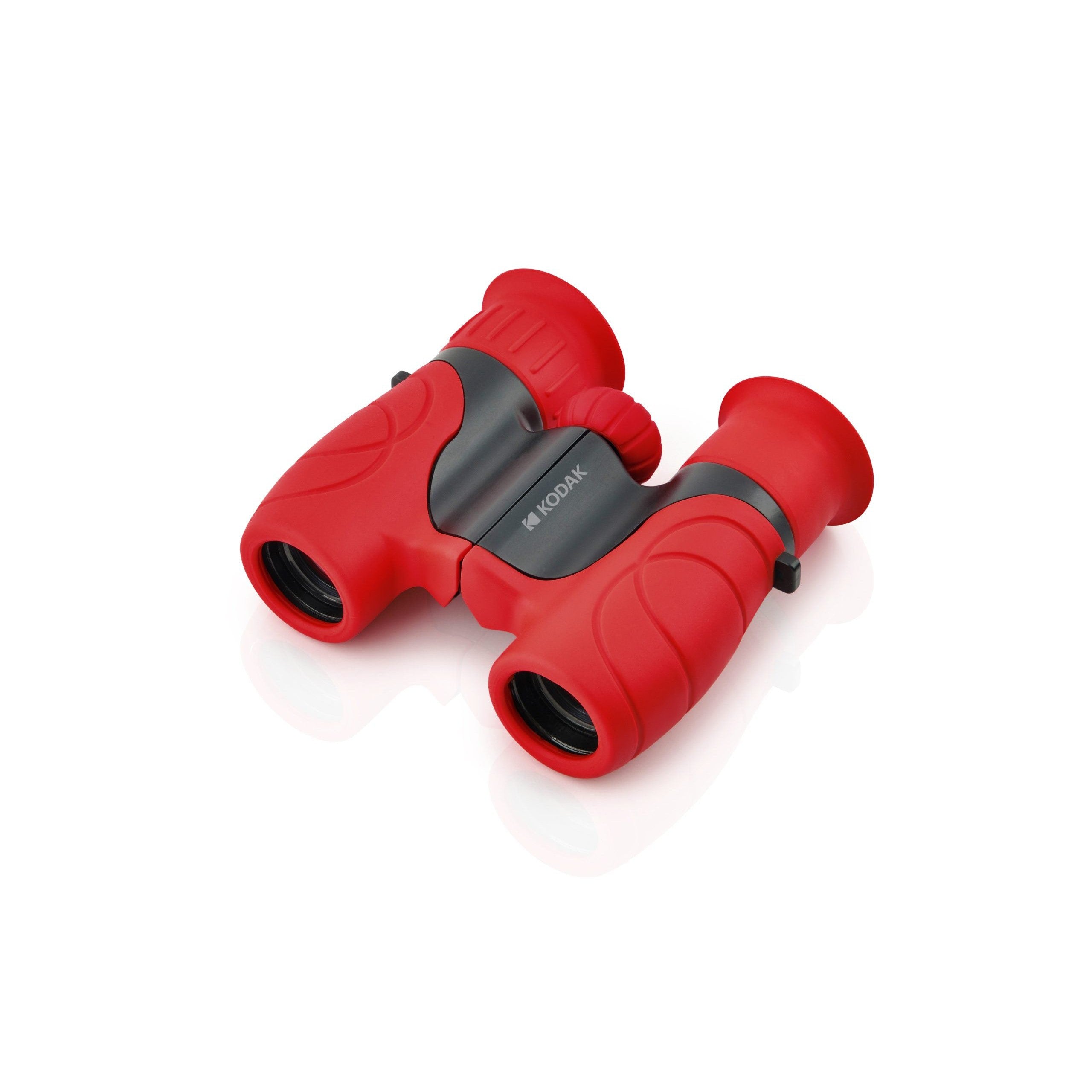 Kodak 8x21 Kids Binoculars for Outdoor Adventures - Lightweight & Durable Children's Binoculars for Bird Watching, Hiking, Camping, and Travel (Red)