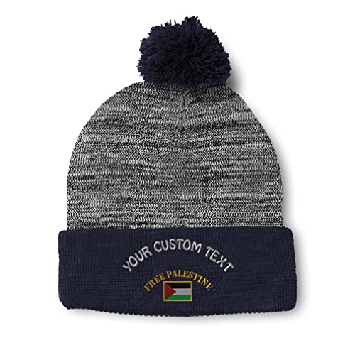 Heather Gray Navy Personalized Text Here