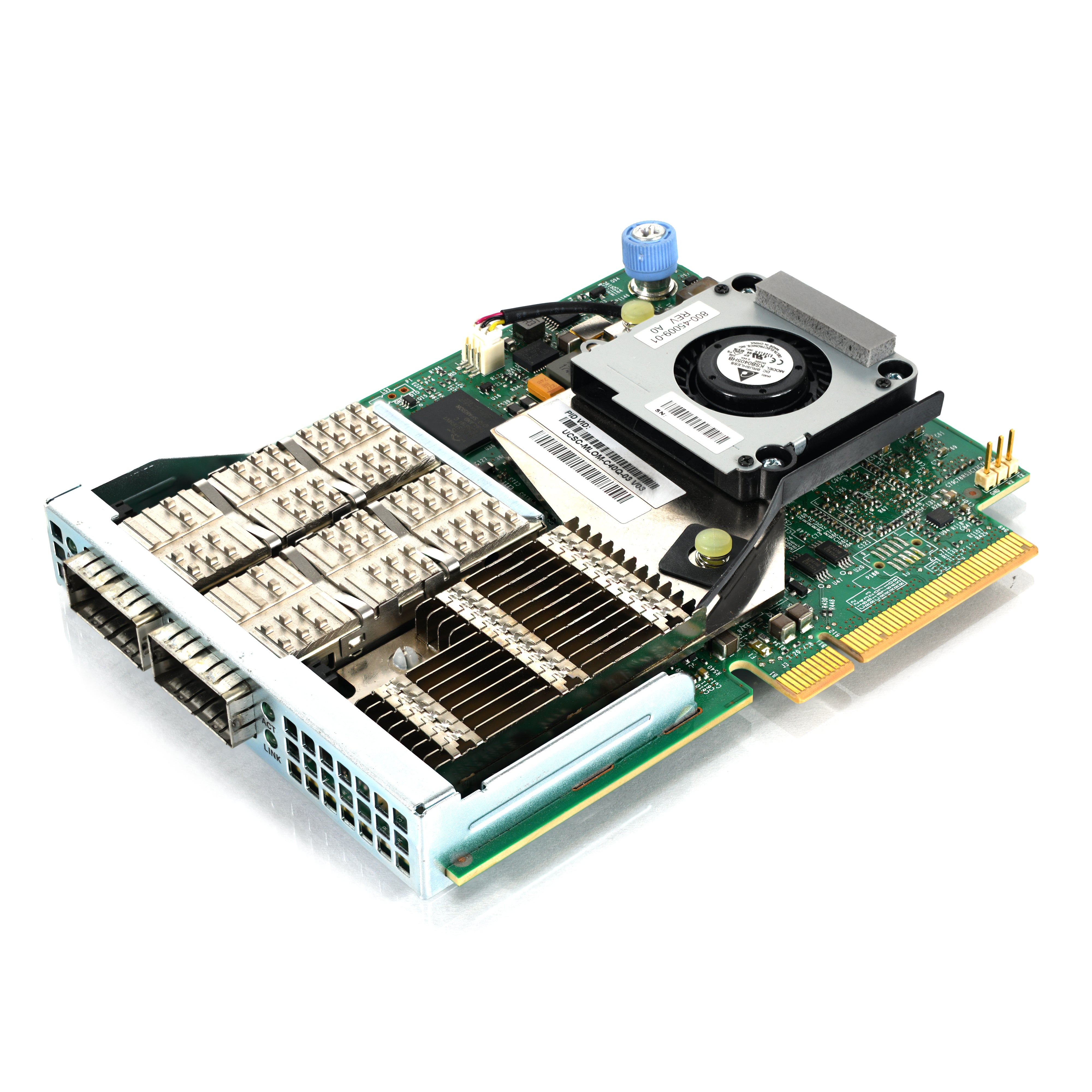 Cisco UCSC MLOM C40Q 03 Dual Port 40GB QSFP+ VIC 1387 Virtual Interface Card - High-Speed Network Adapter for Data Centers & Cloud Computing