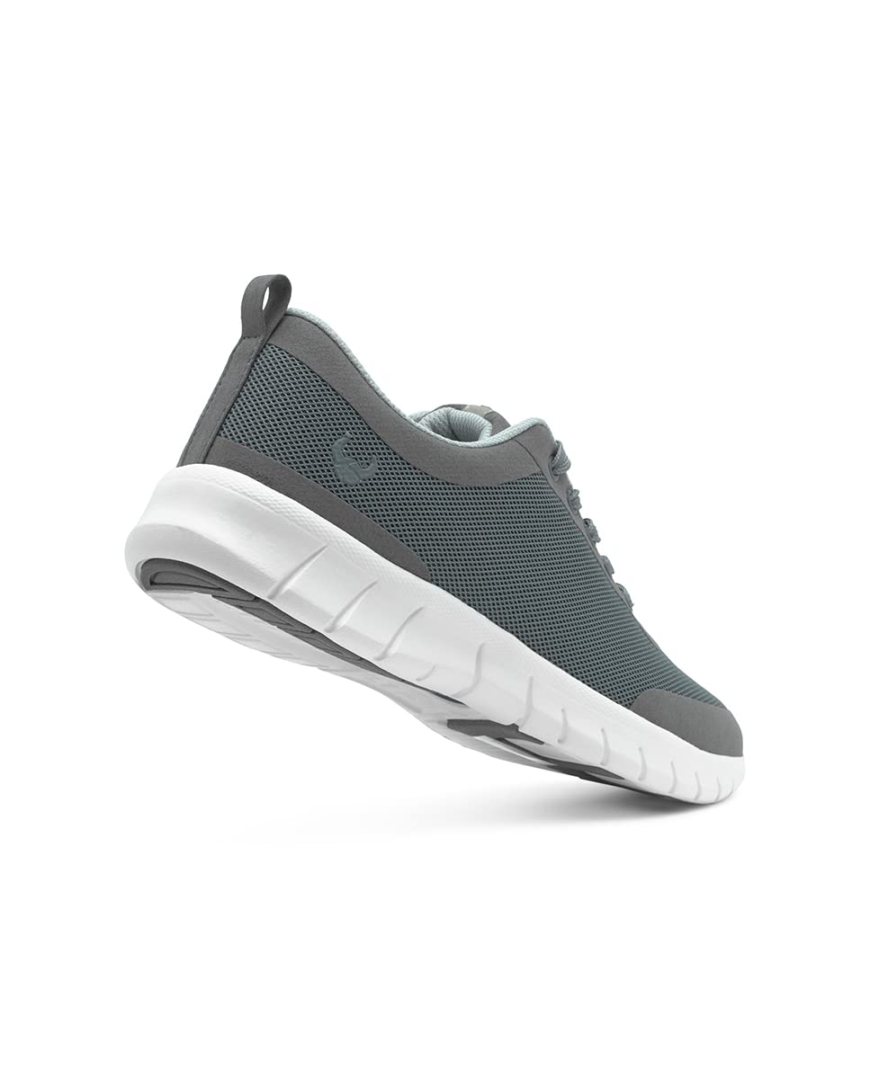 Alma Easy Fit Work Sneakers for Women - Comfortable Slip Resistant Shoes for Nurses, Waitresses & Healthcare Professionals - Perfect for Long Shifts & Hospital Work