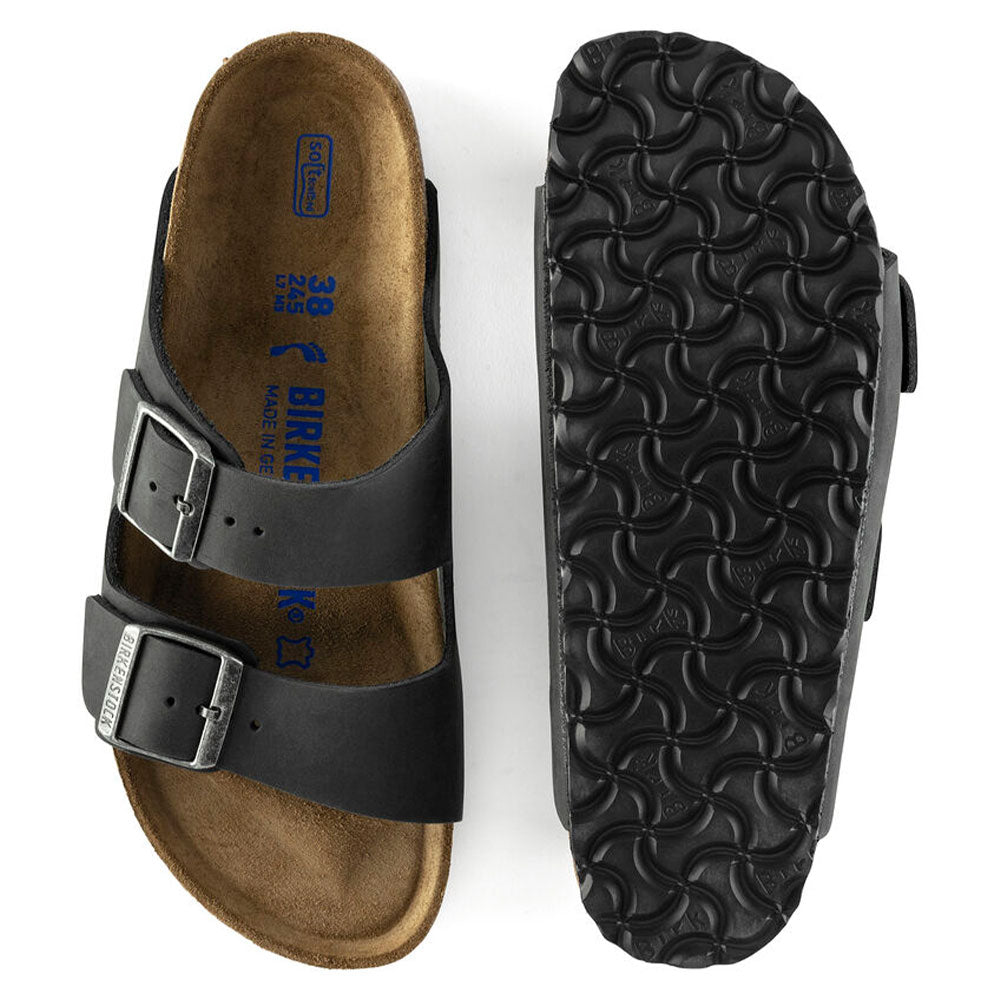 Arizona Soft Narrow Sandal Oiled Leather - Comfortable Women's Casual Sandals for Summer, Beach, and Outdoor Walking
